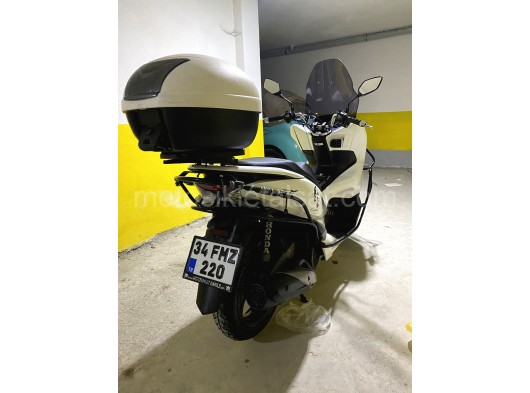 Honda pcx 125 beyaz güvercin - 13. fotoğraf