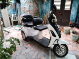 Elektrikli mobilet 3 tekerlekli 2 kişilik motosiklet - 3. fotoğraf