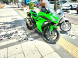 Kawasaki ninja 300 2014 yeşil 