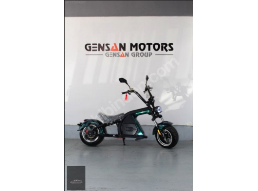 GENSAN MOTORS dan COPPER M8 ELEKTRİKLİ MOTORSİKLET KK 9 TAKSİT