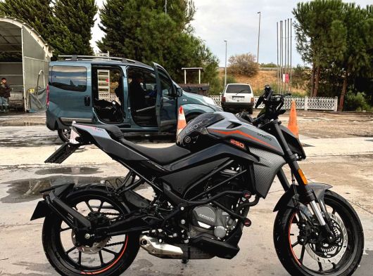 Hatasız düşük kilometre CF Moto 250NK - 12. fotoğraf
