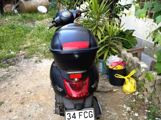 Yeni muayeneli temiz 9500km 2022 mocdel Cappucino125 - 10. fotoğraf